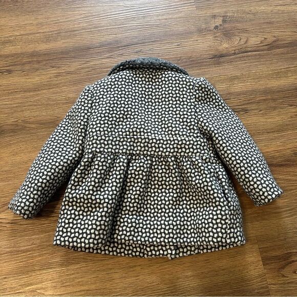 CAT & JACK gray white coat jacket blazer top size 18 months - Picture 6 of 7
